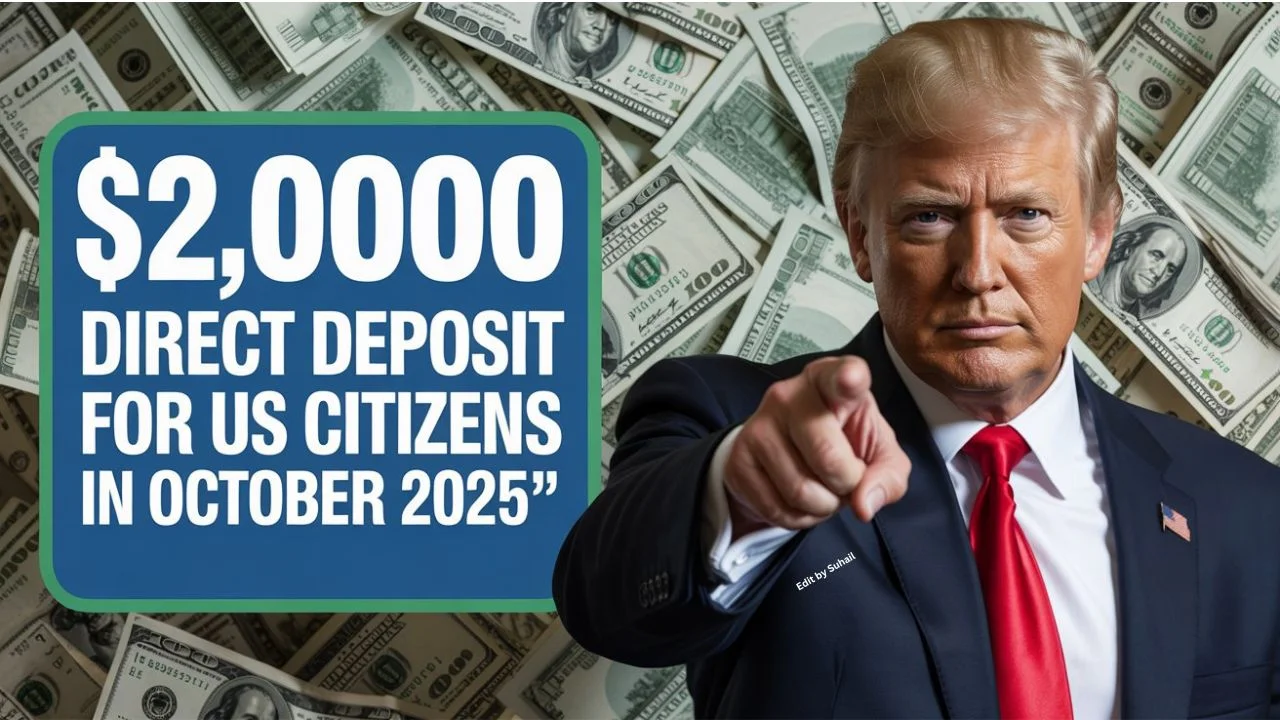$2,000 Direct Deposit for US Citizens in October 2025 – Eligibility & Payment Details