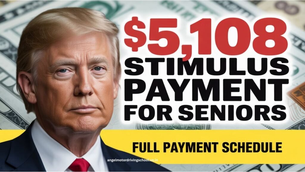 $5,108 Stimulus Payment for Seniors – October
